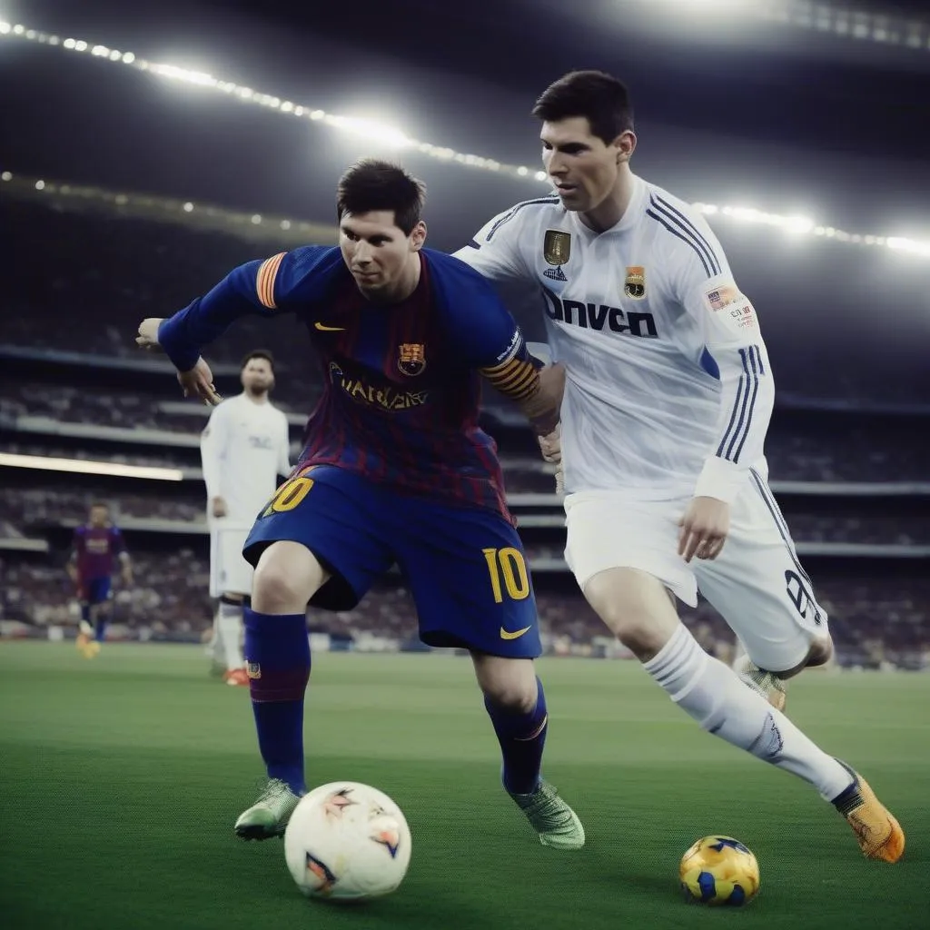 Ronaldo và Messi so sánh tầm nhìn kiến tạo