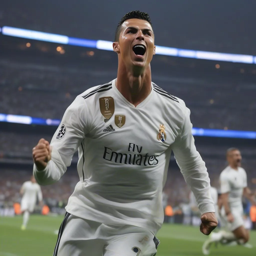 Ronaldo ghi bàn thắng quyết định giúp Real Madrid vô địch Champions League mùa giải 2017-2018