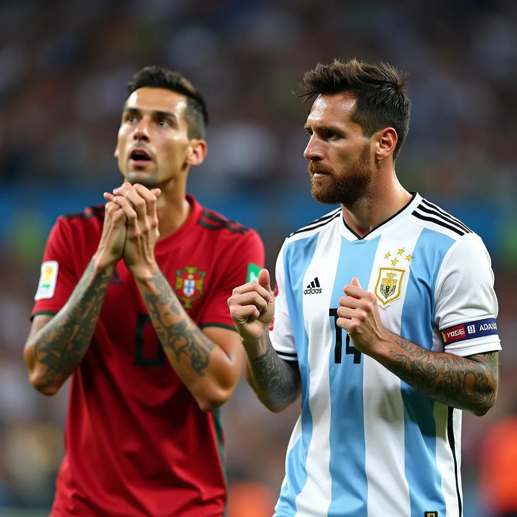 Ronaldo và Messi thất bại tại World Cup 2018