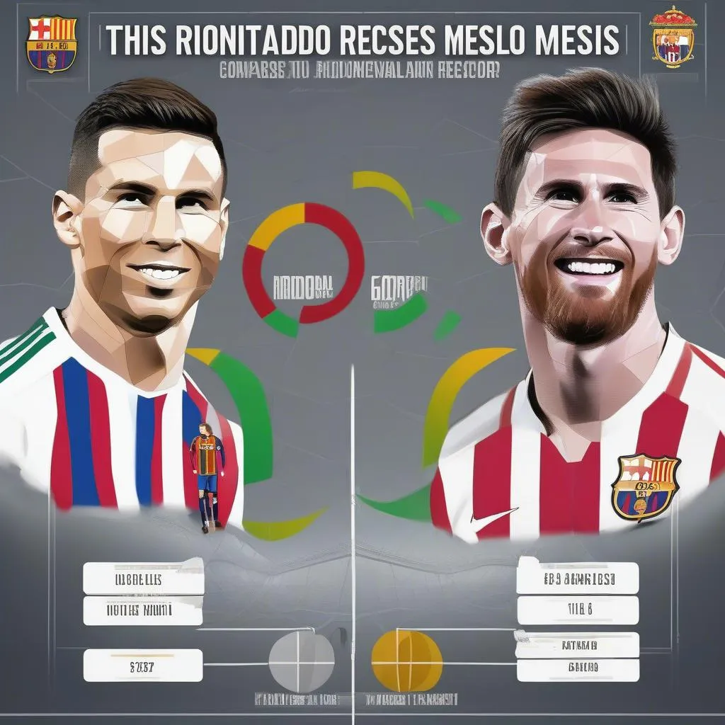 Ronaldo và Messi: Thành tích đối đầu 