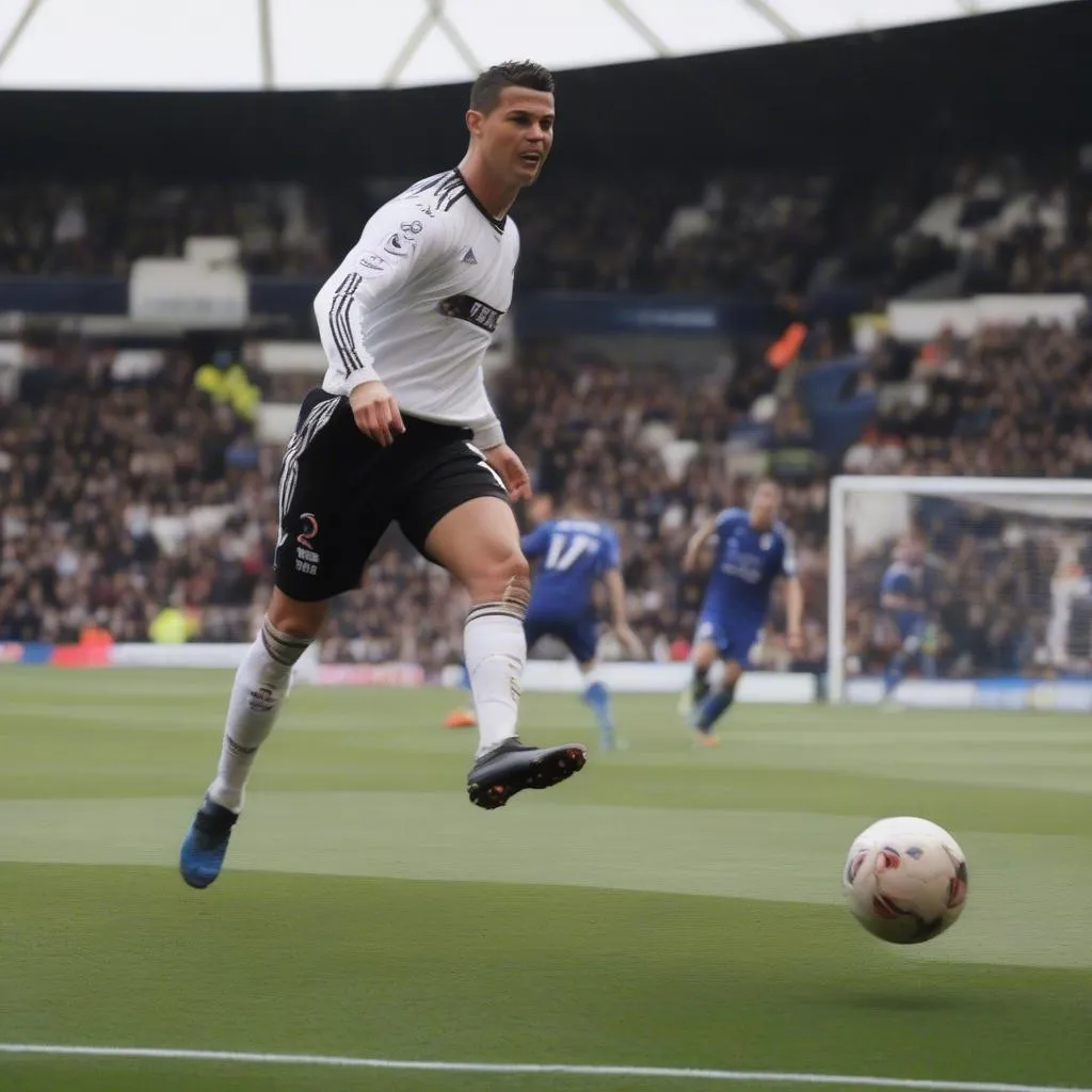 Ronaldo Milivojević thi đấu cho Fulham