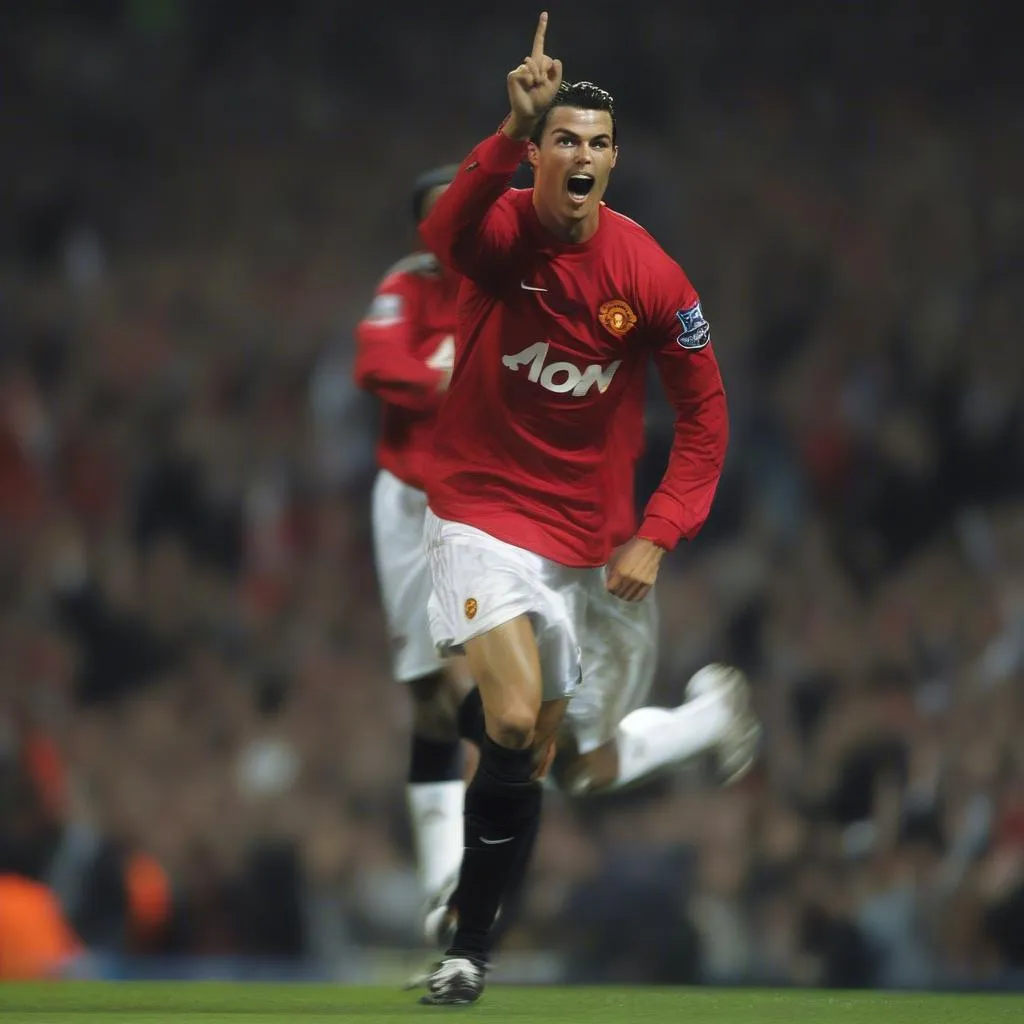 Ronaldo MU Champions League