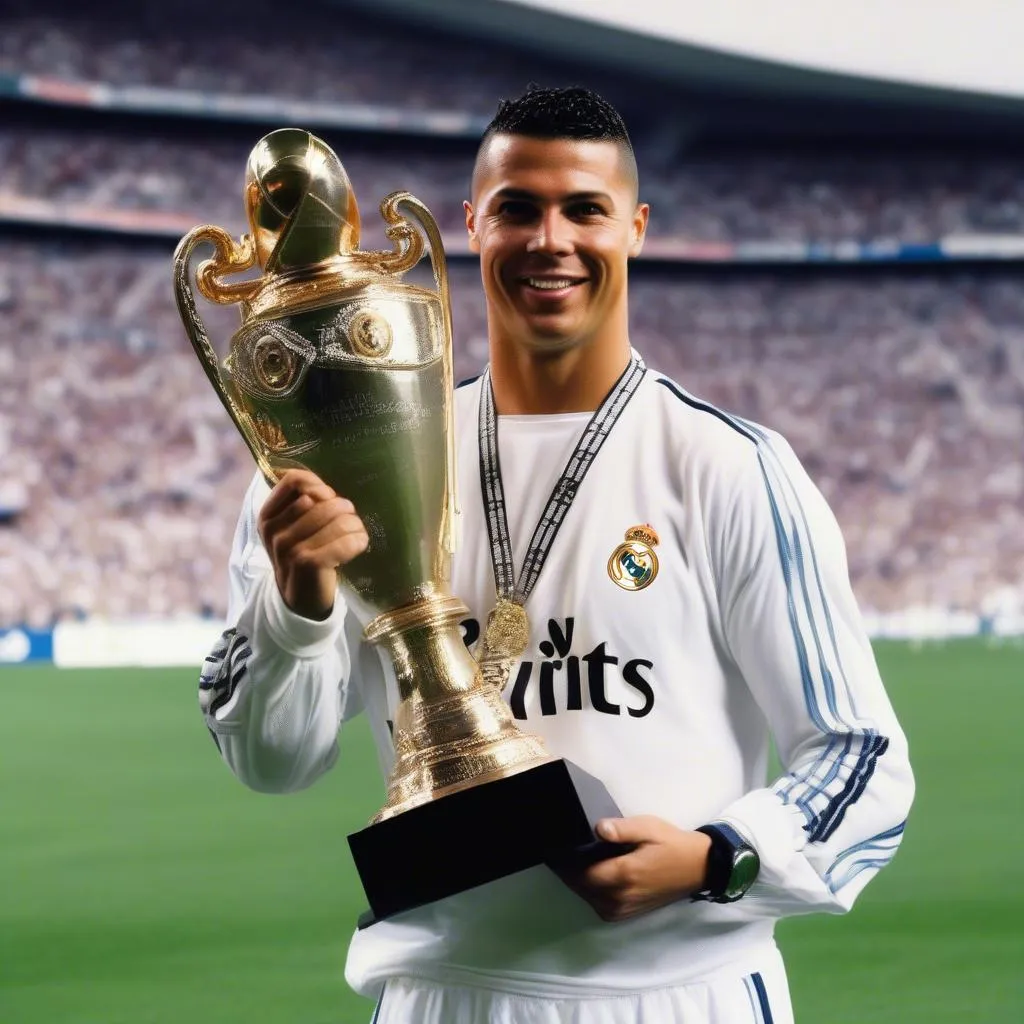 Ronaldo Nazario cùng các danh hiệu cùng Real Madrid