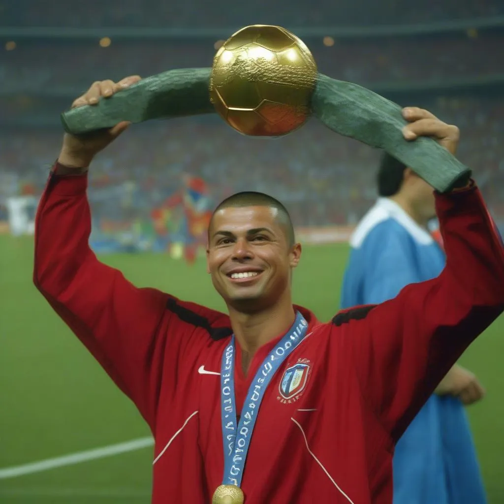 Ronaldo Nazário vô địch World Cup 2002