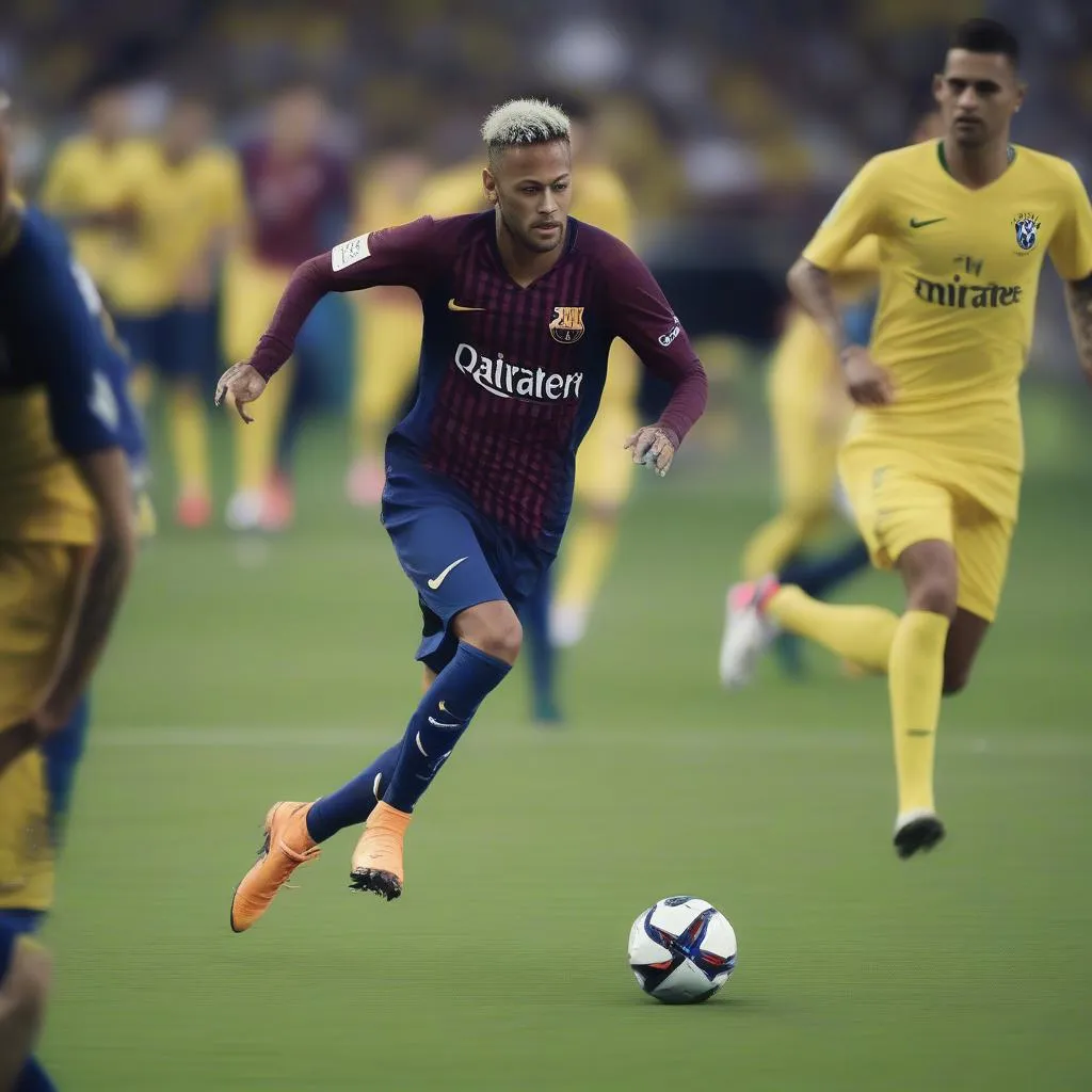 Neymar: Kỹ thuật điêu luyện