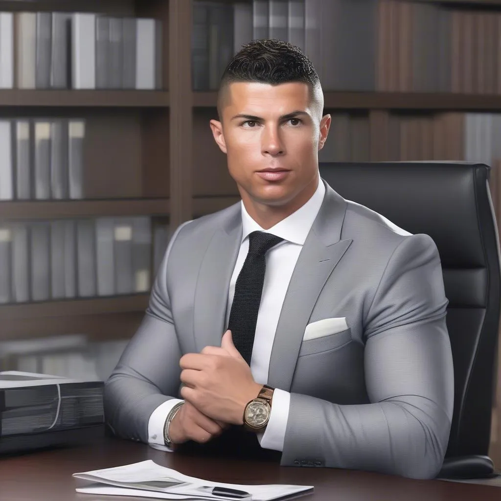 Ronaldo trong vai trò doanh nhân