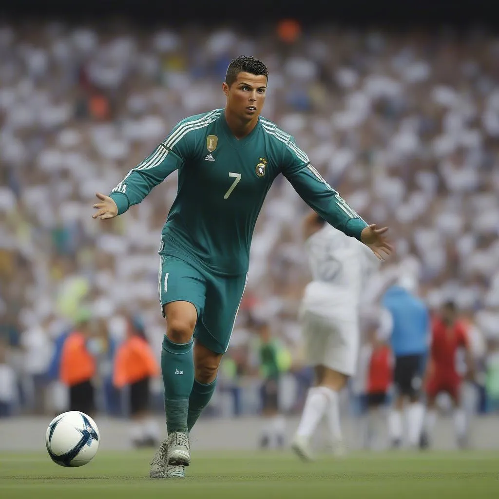 Ronaldo là nguồn cảm hứng cho các cầu thủ trẻ