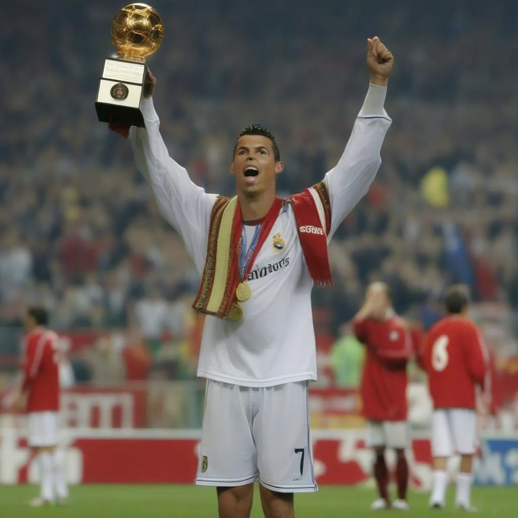 Ronaldo nhận giải thưởng mùa giải 2007-2008