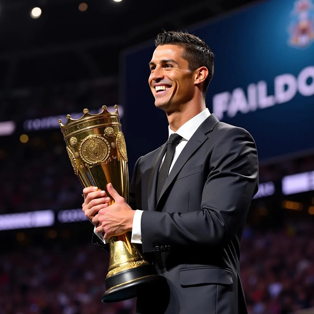 Ronaldo nhận giải thưởng