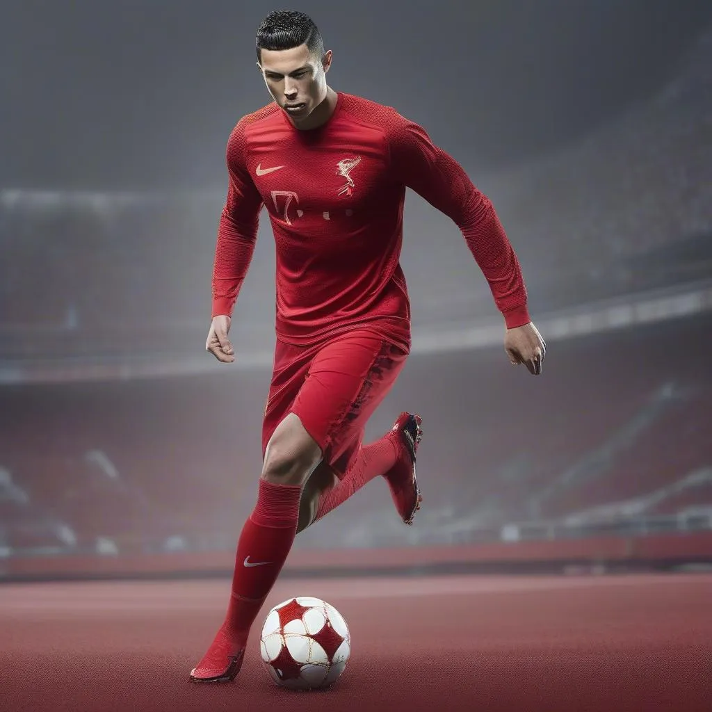 Ronaldo Nike Rồng Đỏ Giày Bóng Đá