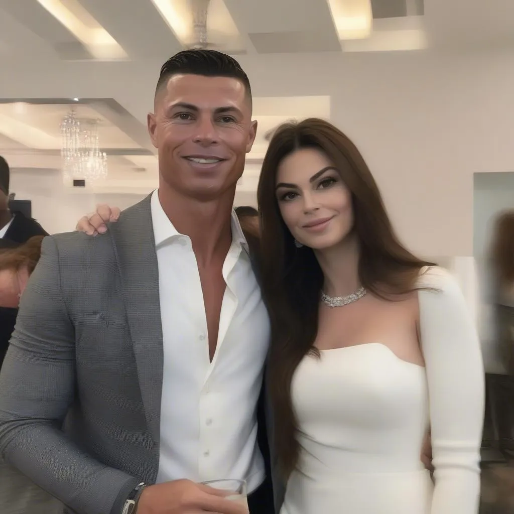 Ronaldo và Georgina: Hình ảnh đẹp của tình yêu