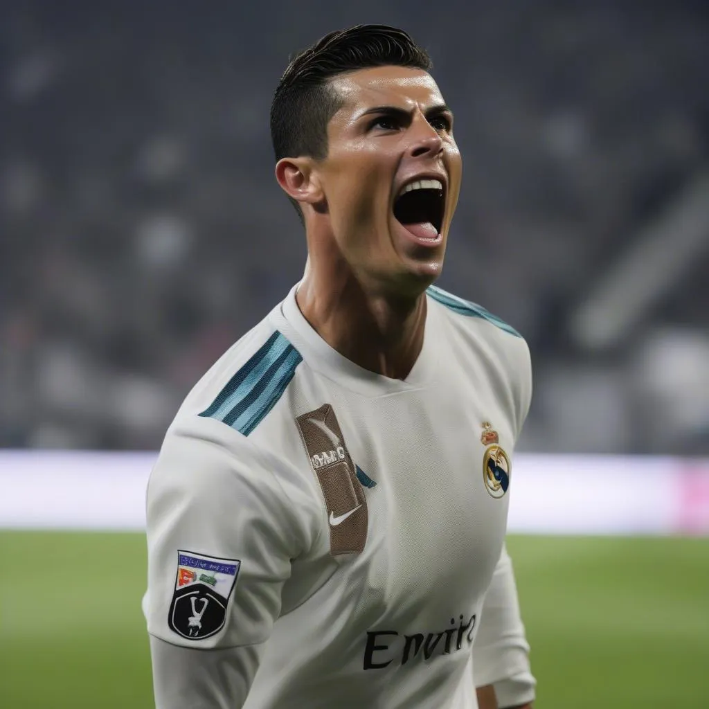 Ronaldo: Nốt ruồi trên miệng và dự đoán tỷ số bóng đá