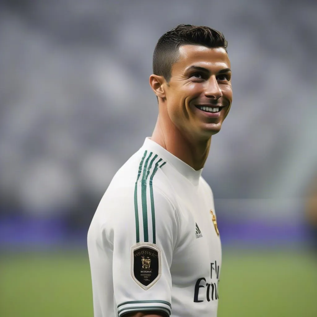 Ronaldo nụ cười tỏa nắng