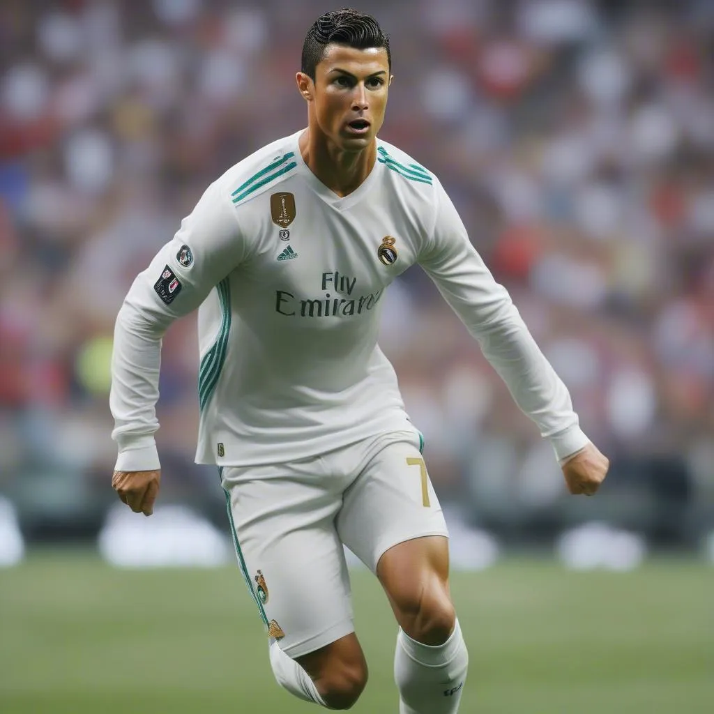 Ronaldo oai phong trên sân cỏ