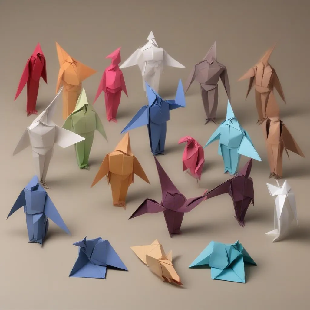 ronaldo origami art