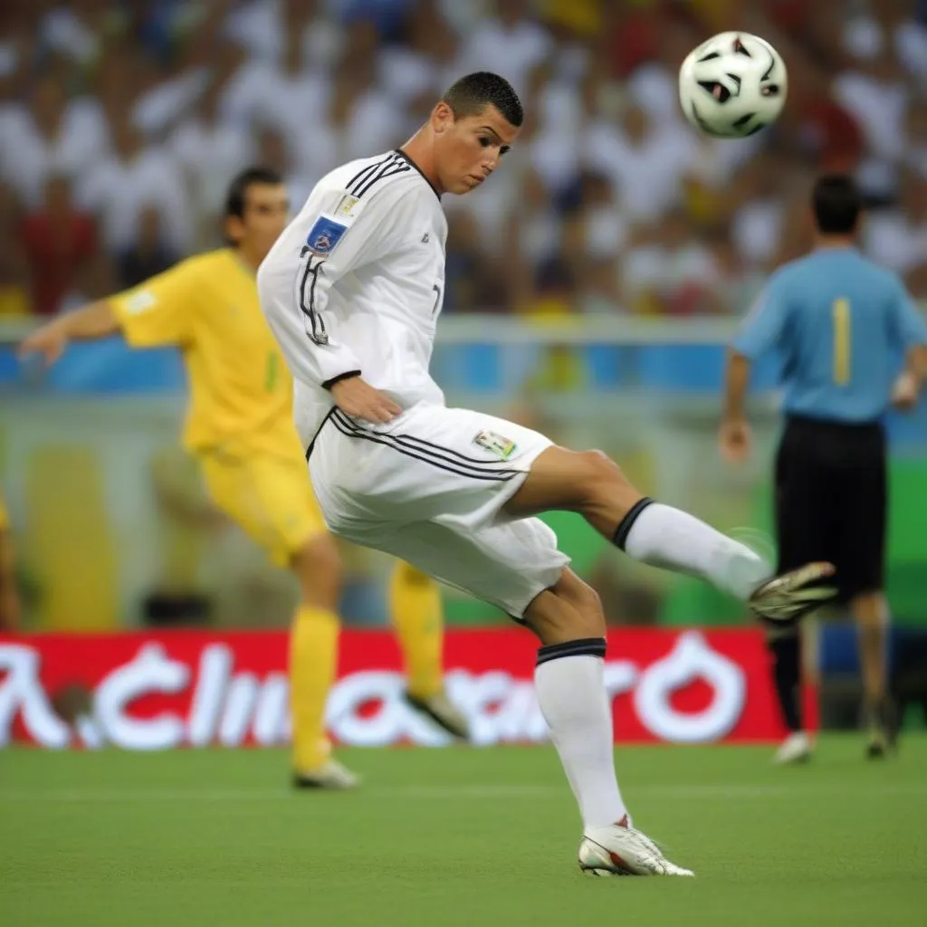 Ronaldo sút penalty hỏng trong chung kết World Cup 2006