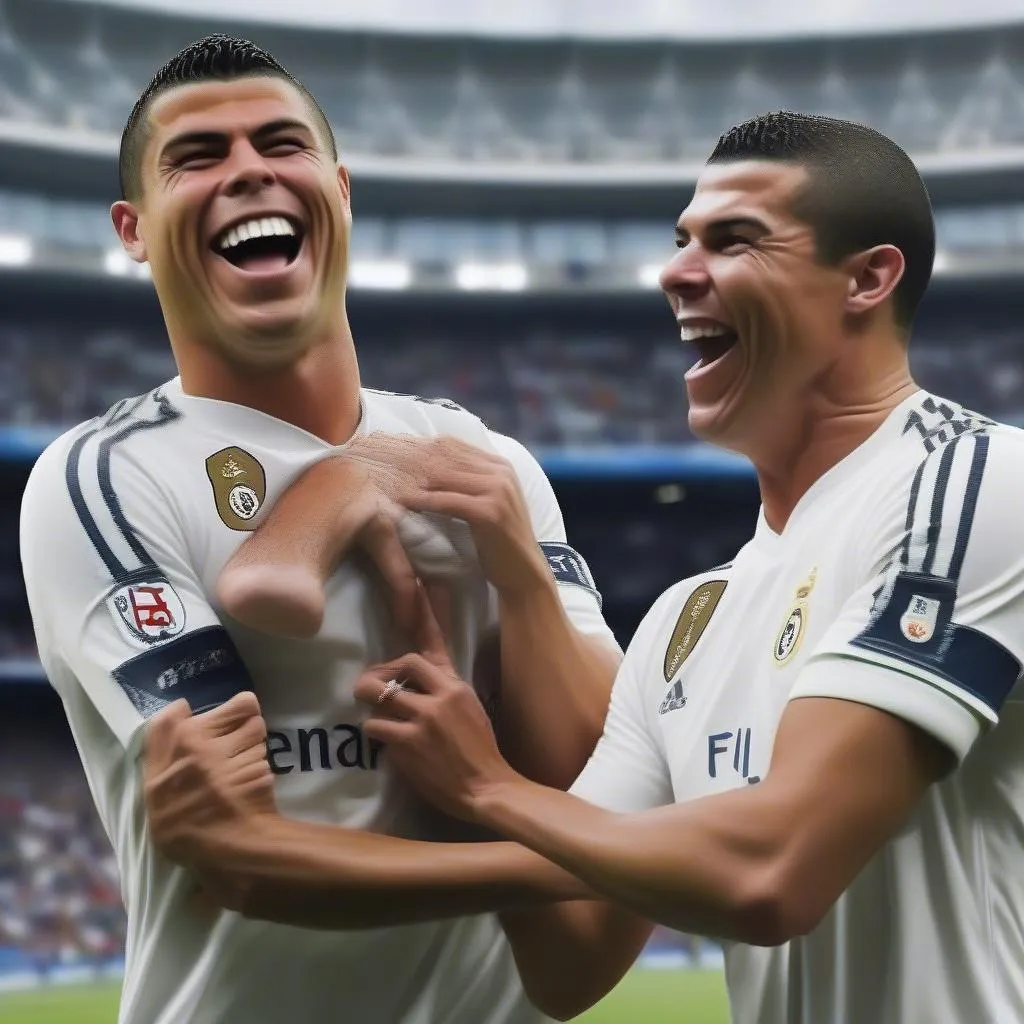 Ronaldo Pepe Laughing: Sự kết hợp độc đáo giữa bóng đá và văn hóa internet