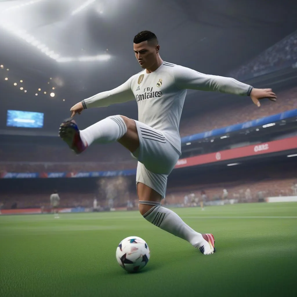 Ronaldo skill PES 2019