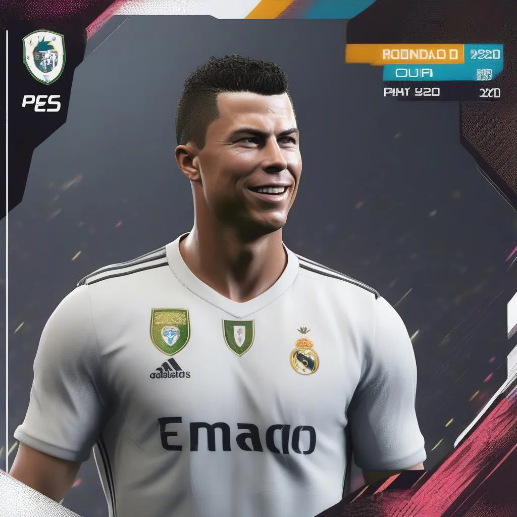 Ronaldo PES 2020 Card: Hình ảnh chân thực, phong cách thi đấu ấn tượng