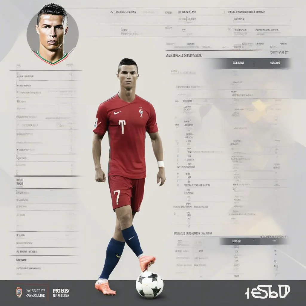 Phân tích chỉ số Ronaldo PESDB