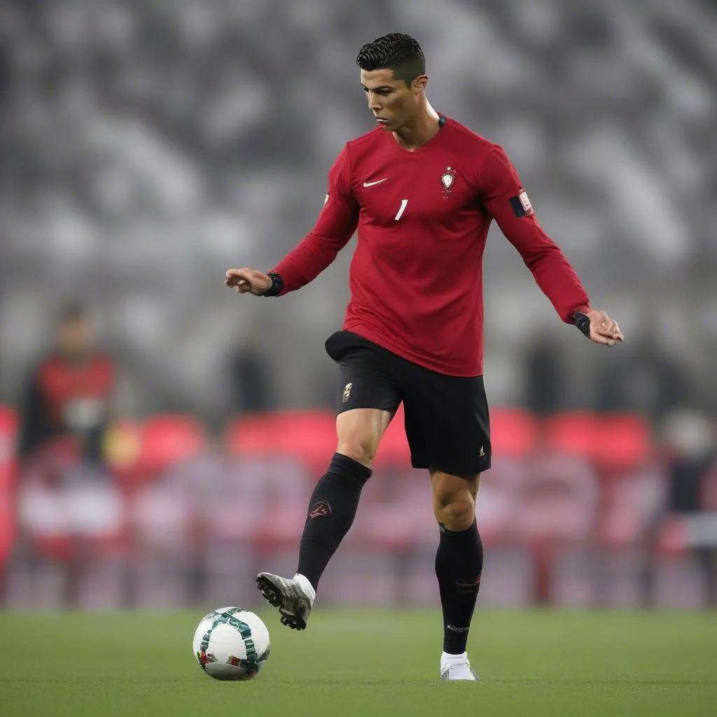 ronaldo phạm lỗi