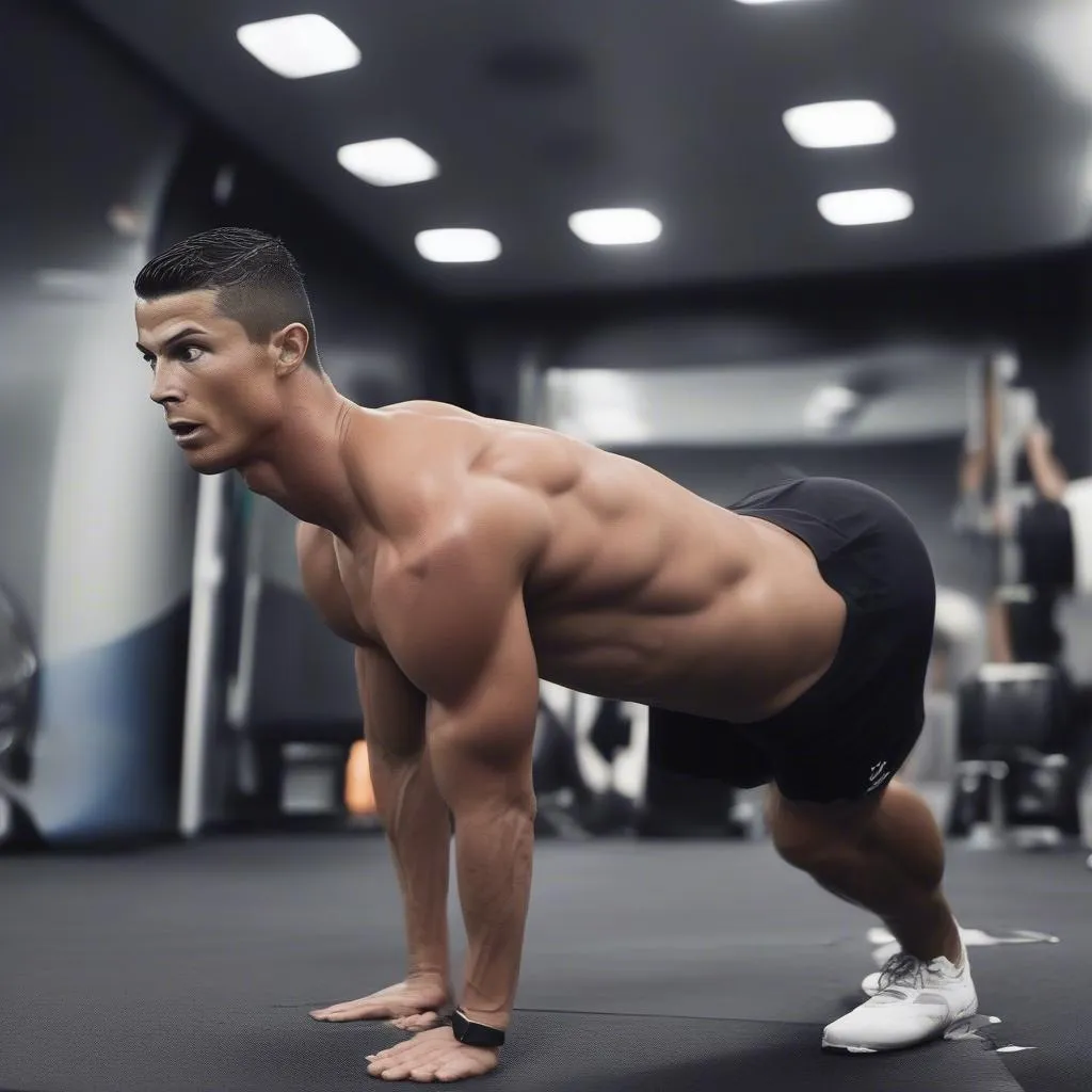 Cristiano Ronaldo - Lịch tập luyện thể lực chuyên nghiệp