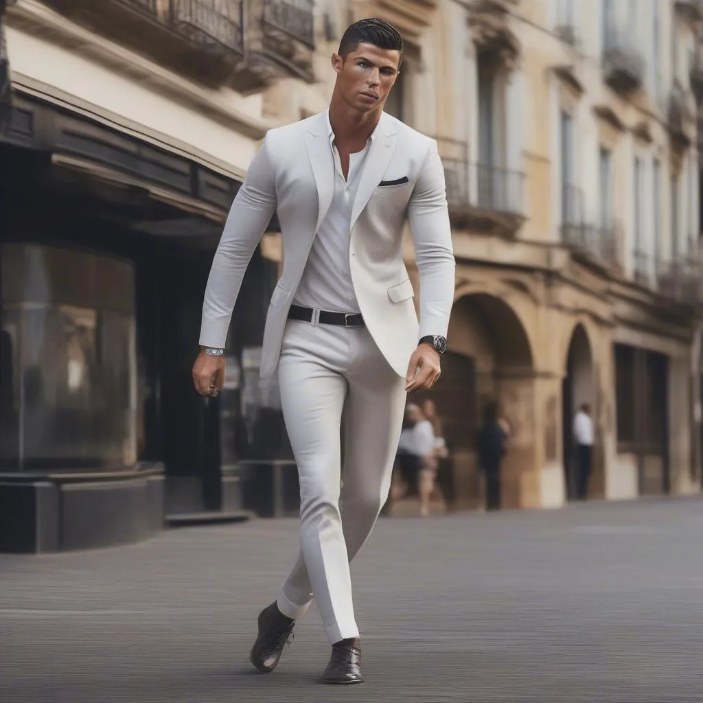 Phong cách thời trang của Ronaldo