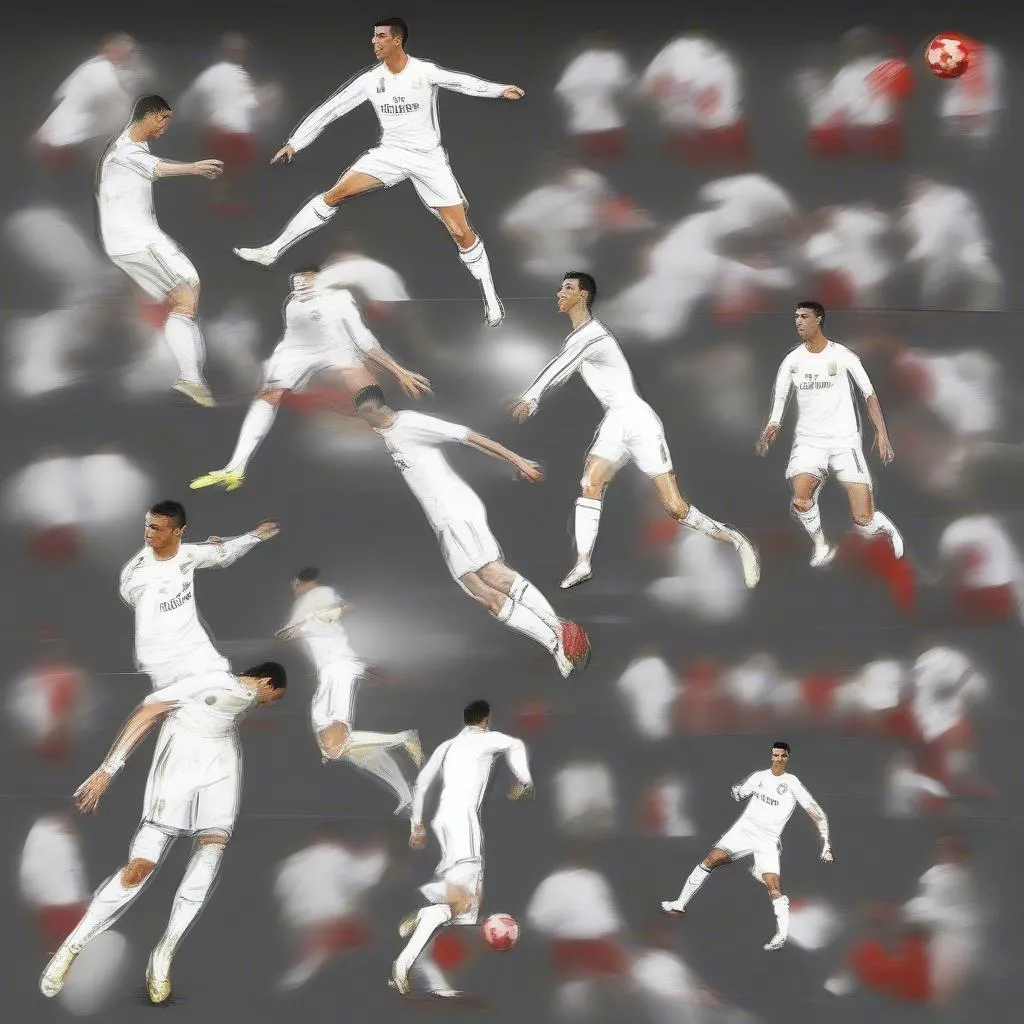 Phong cách thi đấu siêu phẩm của Ronaldo Pro