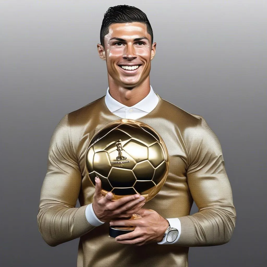 Cristiano Ronaldo giành Quả Bóng Vàng