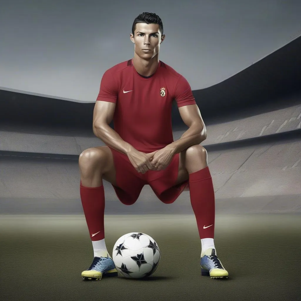 Ronaldo quảng cáo cho Nike