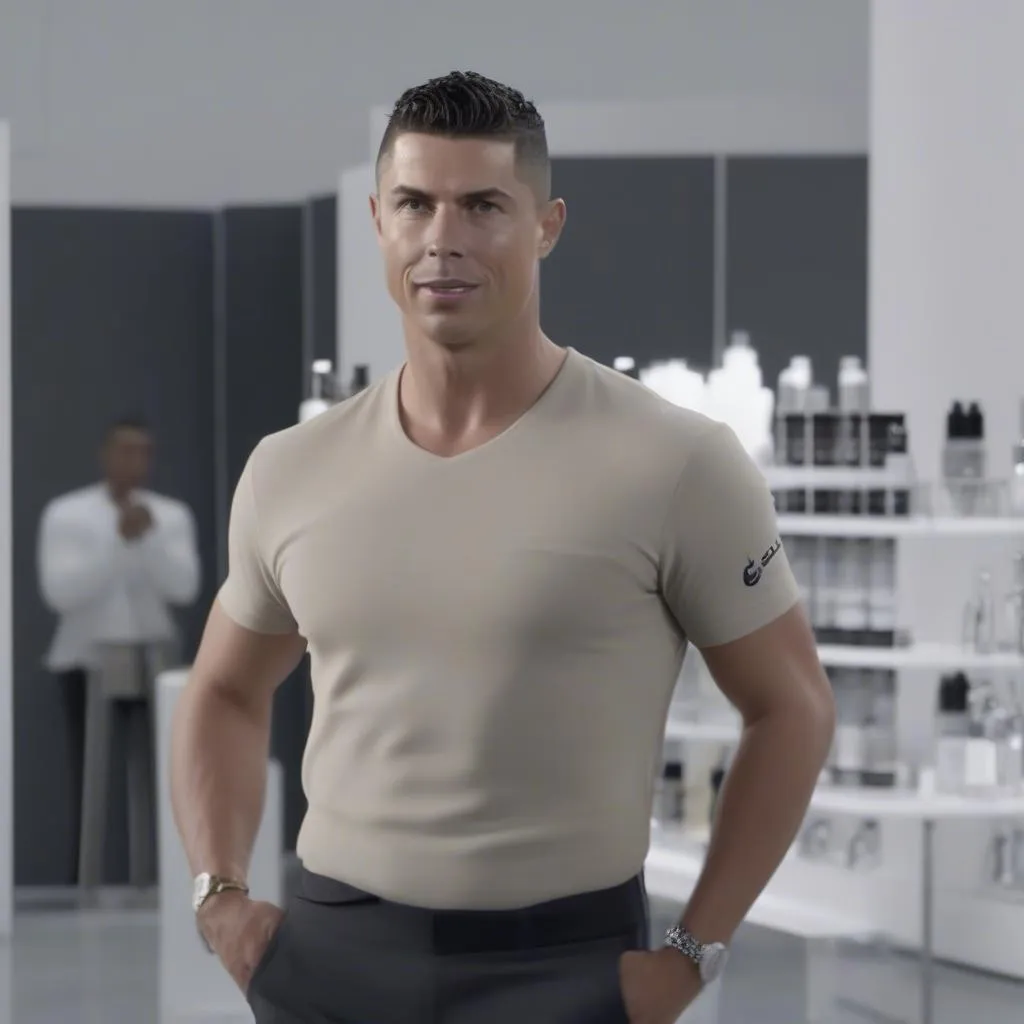 Ronaldo quảng cáo Clear Men, sản phẩm chăm sóc tóc cho nam giới