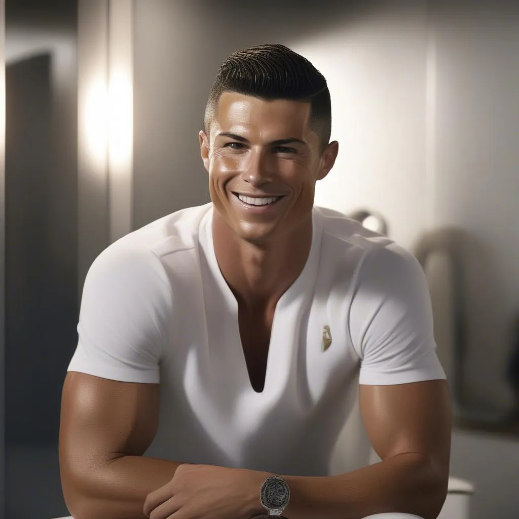 Ronaldo quảng cáo dầu gội Clear hình ảnh 1