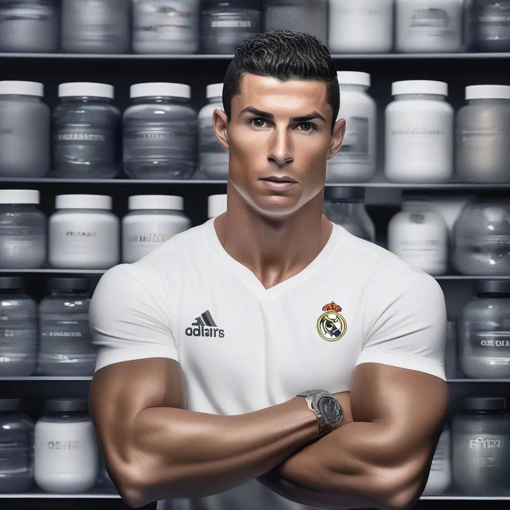 Ronaldo quảng cáo thực phẩm chức năng