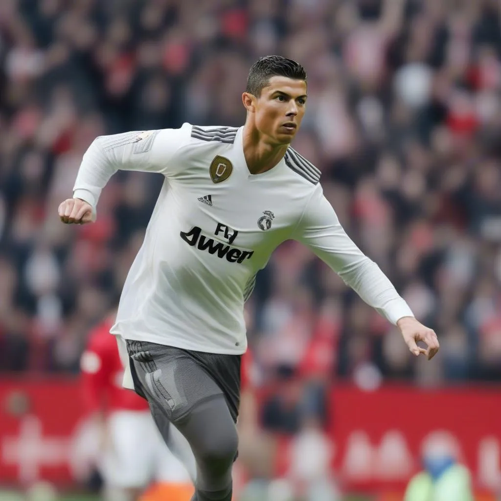 Hình ảnh Ronaldo trở lại MU năm 2021