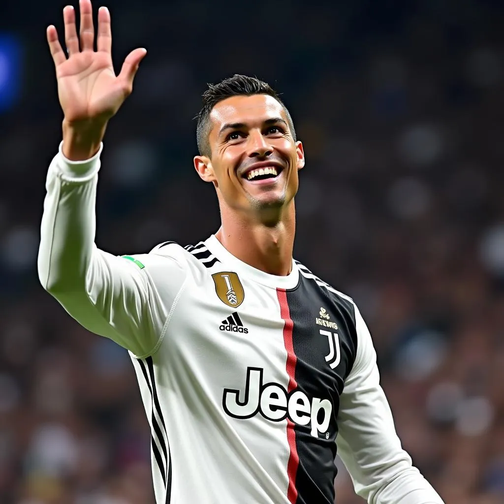 Ronaldo ra mắt trong màu áo Juventus