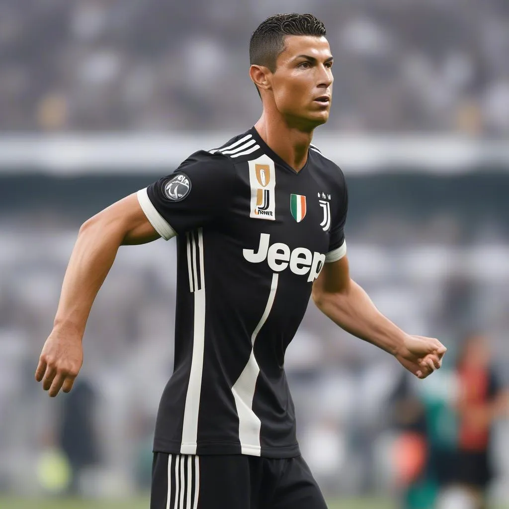 Cristiano Ronaldo chuyển đến Juventus năm 2018