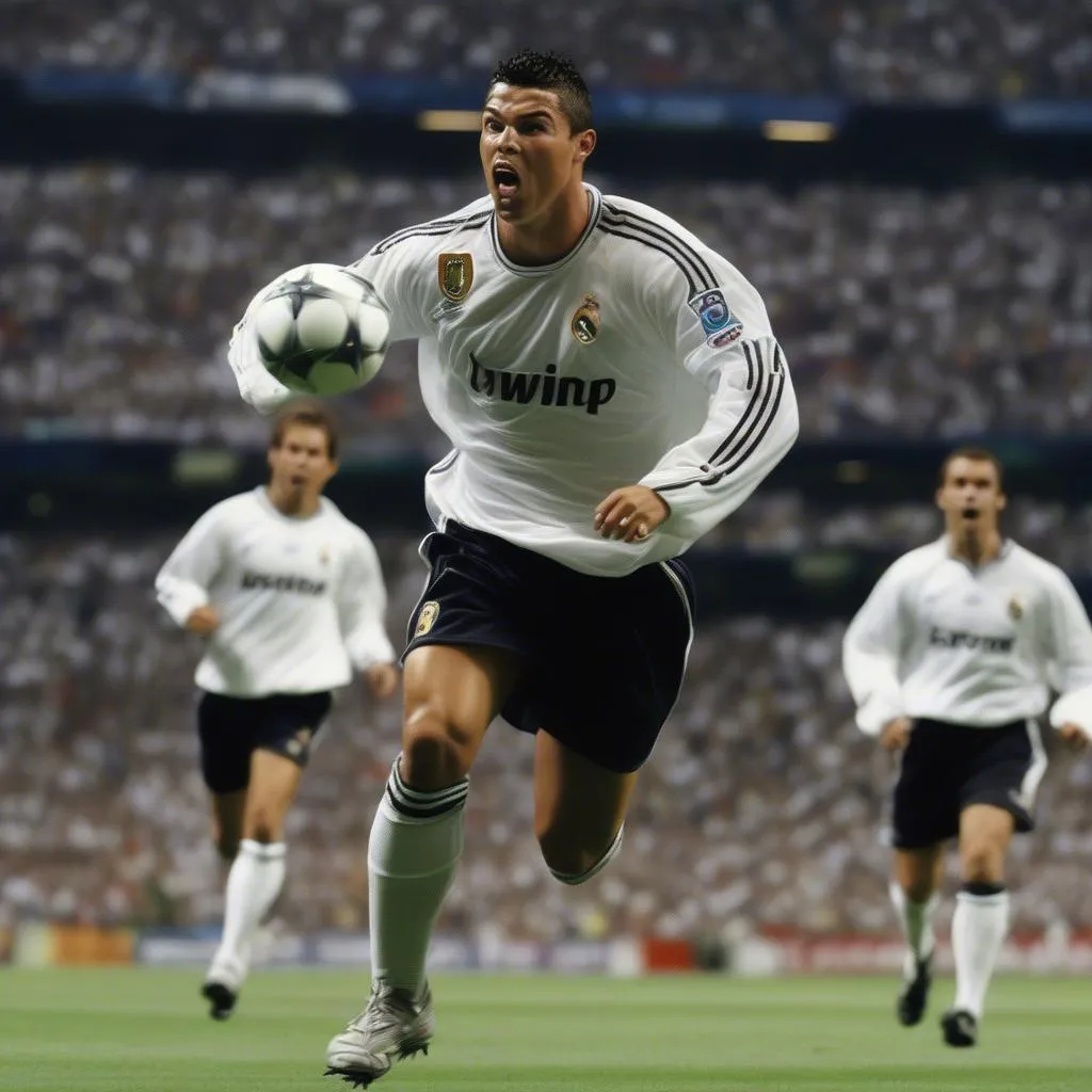 Ronaldo tỏa sáng trong trận chung kết Champions League 2002