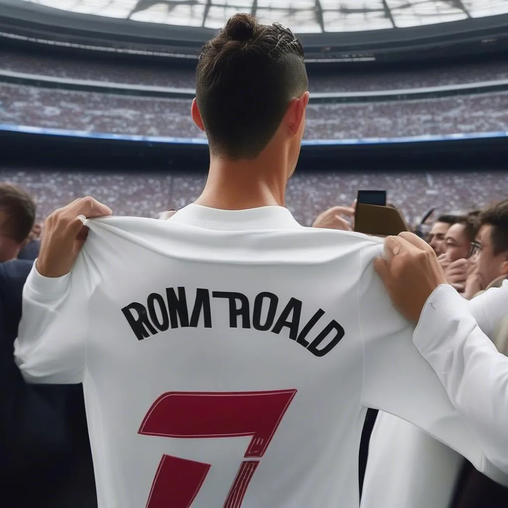 Cristiano Ronaldo, huyền thoại của Real Madrid và MU, trở về Bernabeu sau thời gian ngắn ở Old Trafford