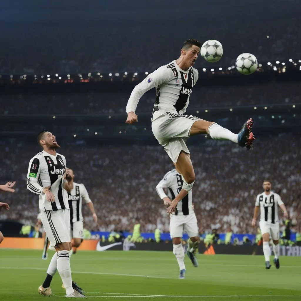 Cristiano Ronaldo ghi bàn bằng đầu trong trận chung kết Champions League 2017