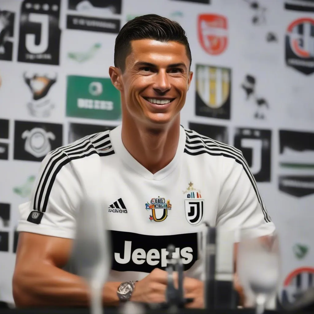 Cristiano Ronaldo rời Real Madrid để gia nhập Juventus vào năm 2018.