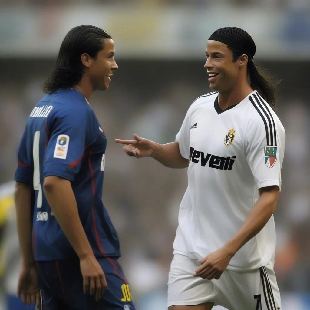 Ronaldo và Ronaldinho: Ai xứng đáng hơn?