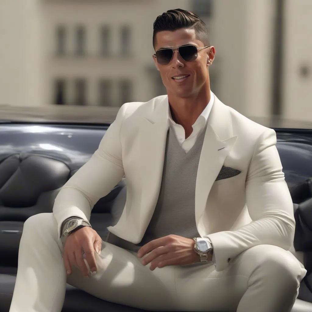 Ronaldo, một trong những cầu thủ bóng đá nổi tiếng nhất thế giới, được biết đến với kỹ năng chơi bóng ấn tượng và phong cách sống đẳng cấp.