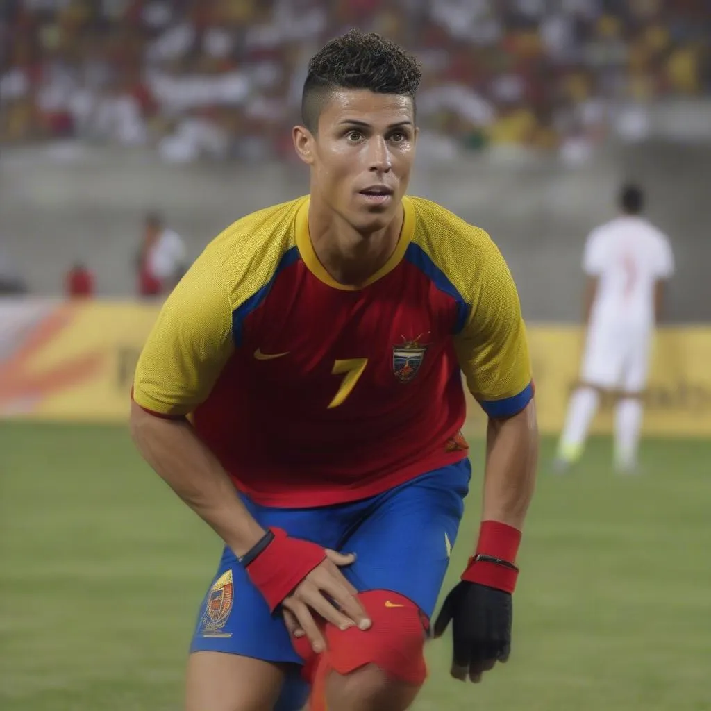 Ronaldo Schemidt, một cầu thủ bóng đá tài năng người Venezuela, đang thi đấu cho đội tuyển quốc gia Venezuela.