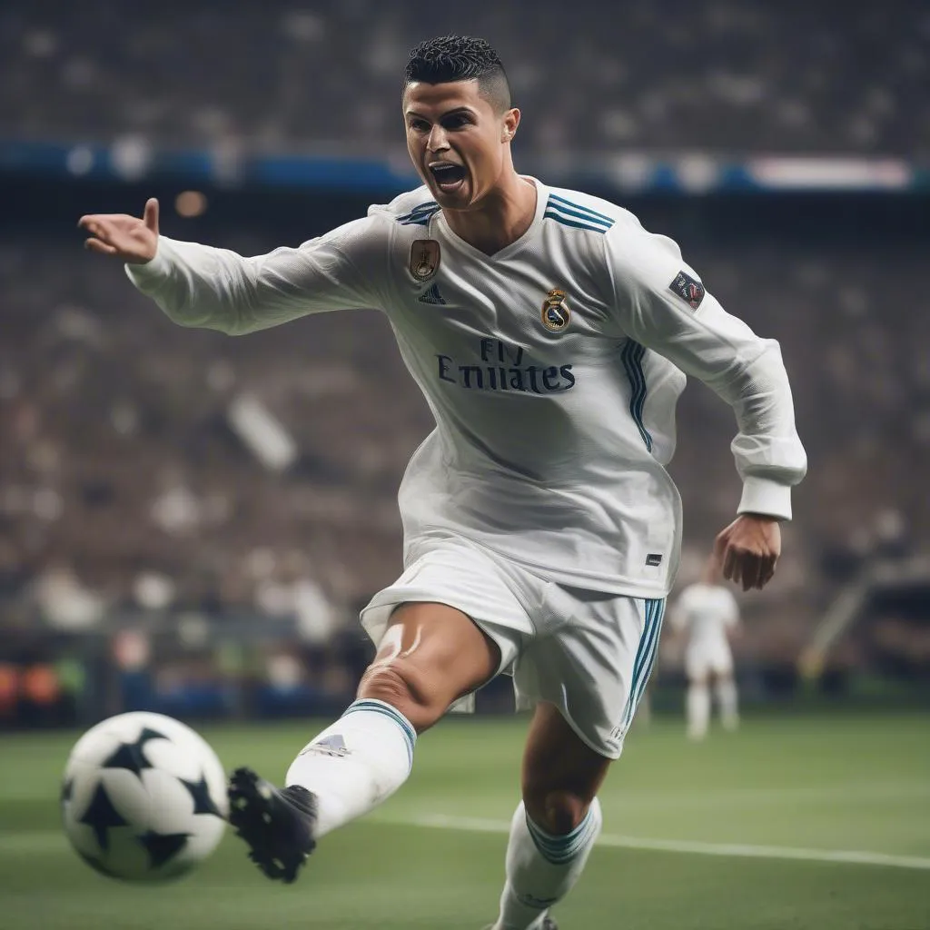 Ronaldo - Shopee: Bàn thắng "ma thuật" mang đến may mắn