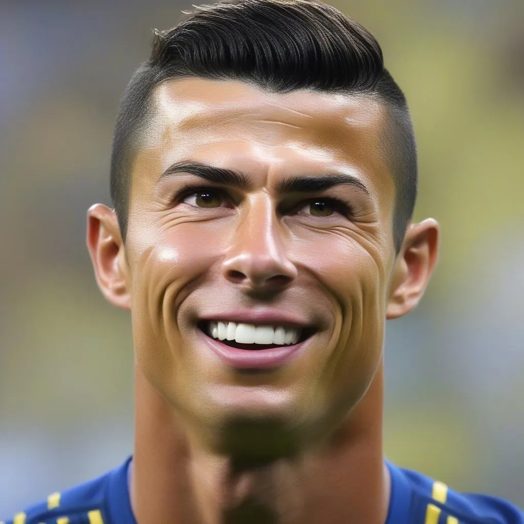 Hình ảnh Ronaldo trên sân cỏ