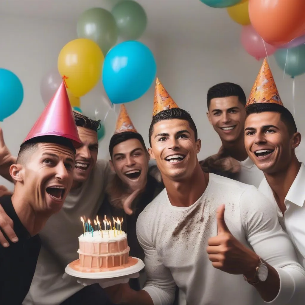 Ronaldo và những khoảnh khắc hài hước bên bạn bè