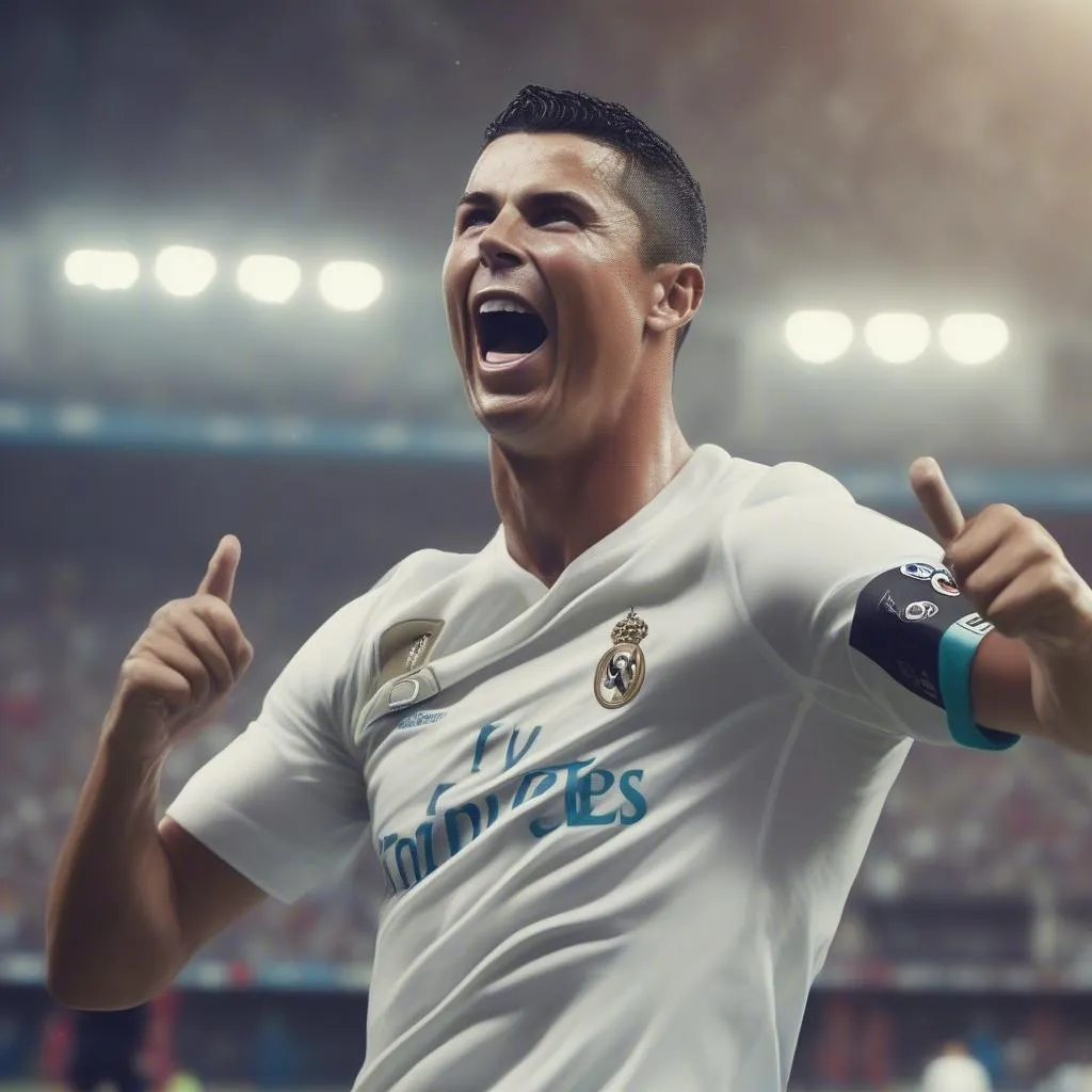 Ronaldo SII GIF: Minh Chứng Cho Lòng Nhiệt Huyết Cháy Bỏng