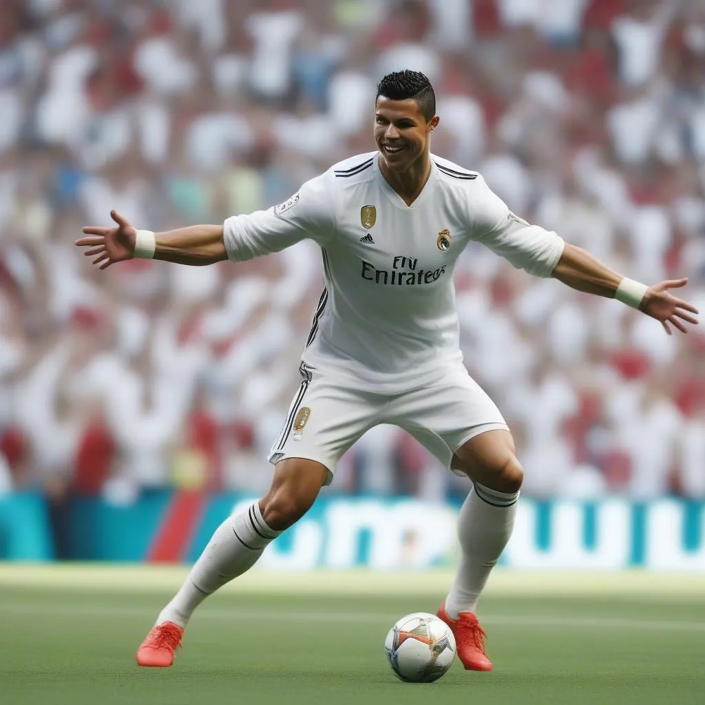 Ronaldo's &quot;Siuu&quot; Celebration with a Twist