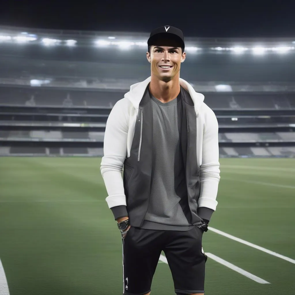 Ronaldo với Snapback Cande: Hình ảnh lịch lãm và đầy sức hút