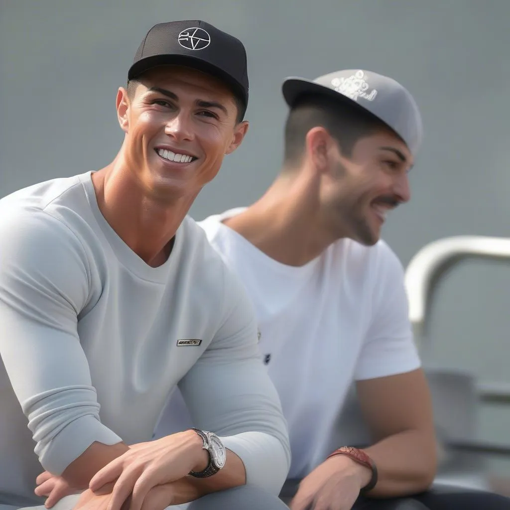 Ronaldo với Snapback Cande: Phong cách thời trang trên sân cỏ